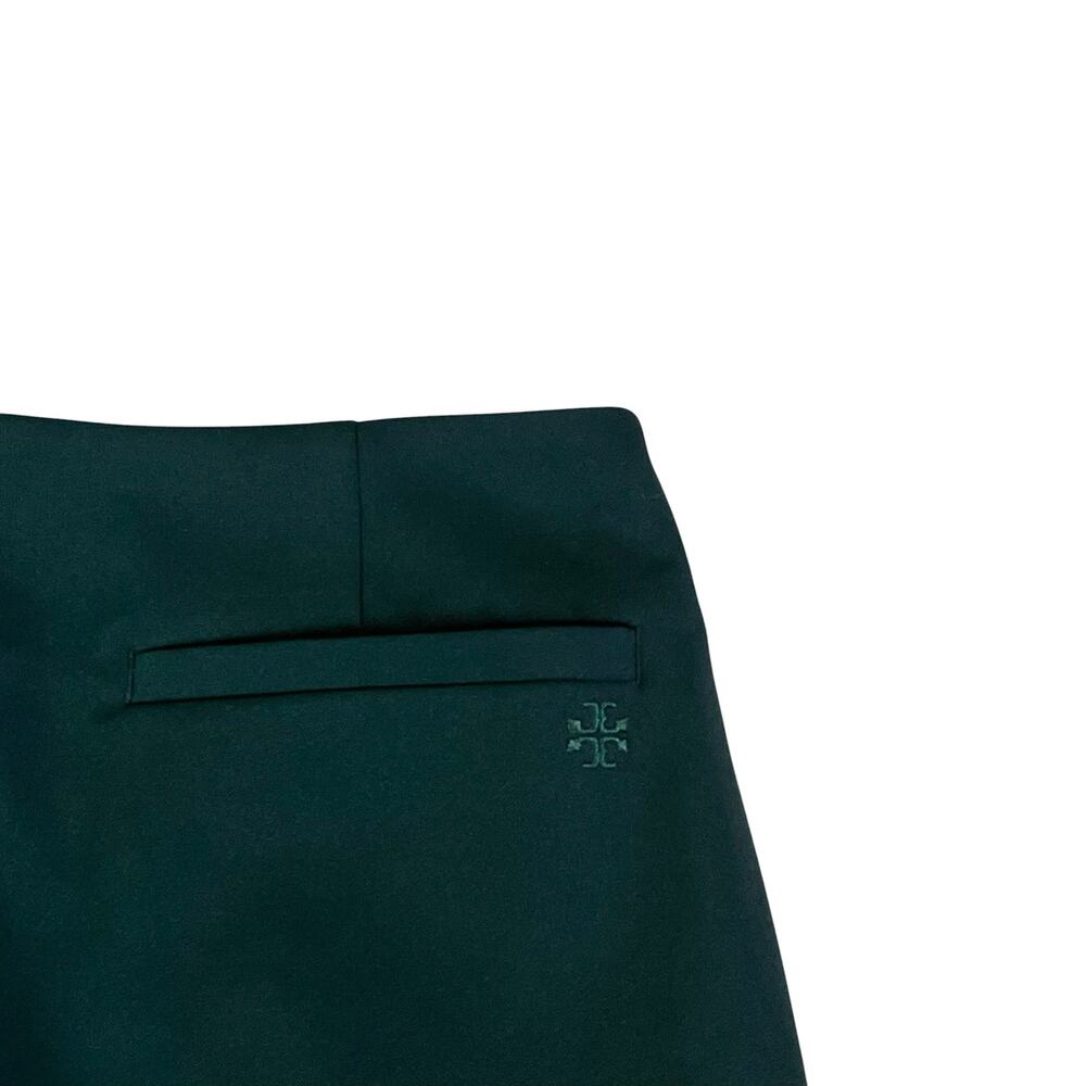Tory Sport Tech Twill Ruffle Skort Green Preppy Medium - Picture 6 of 9